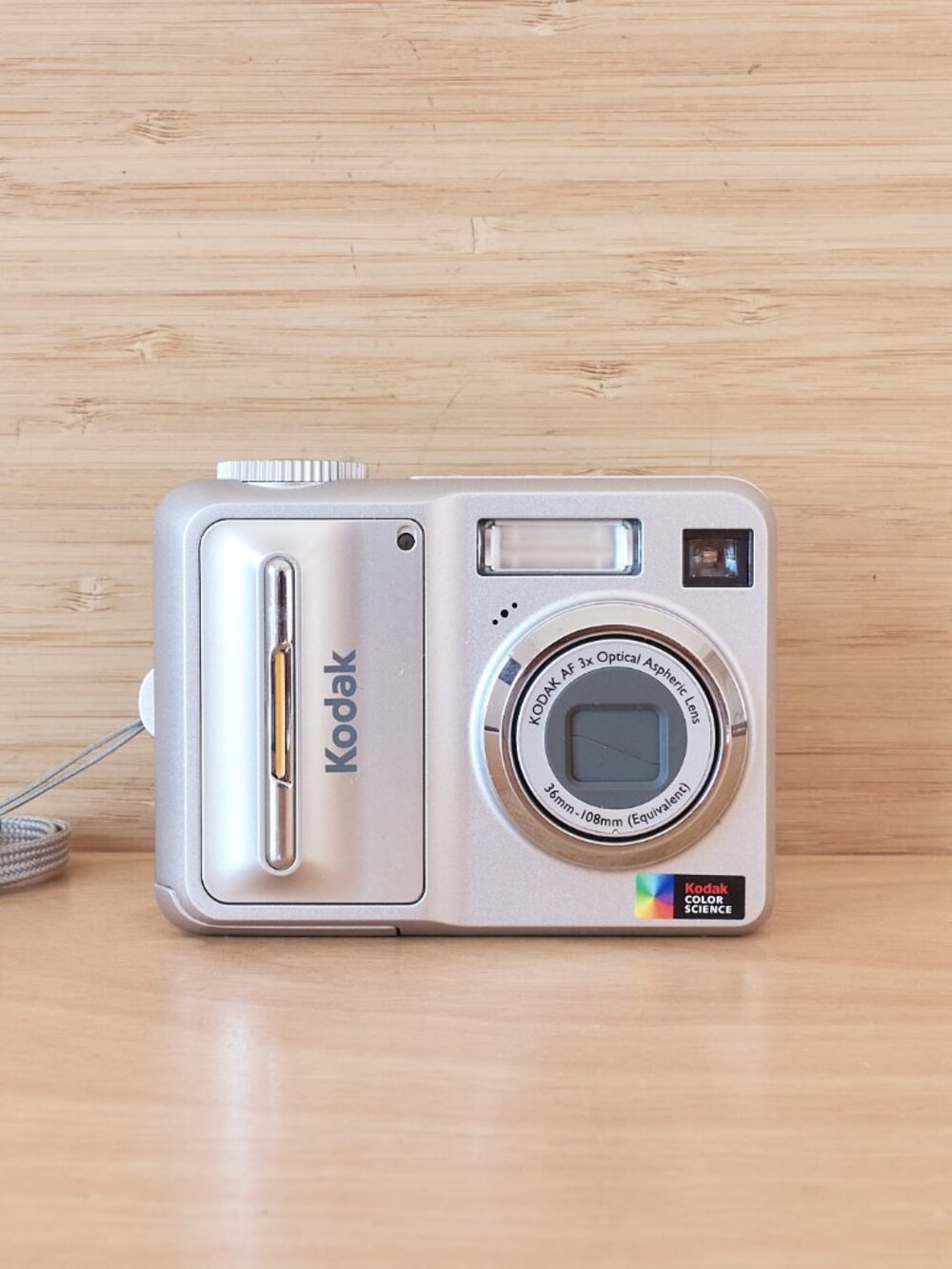 Kodak EasyShare C653 6.1MP 3x Zoom Digital Camera Silver Vintage